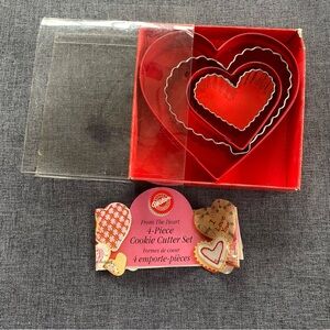 Wilton Red Heart Cookie Cutter Collection